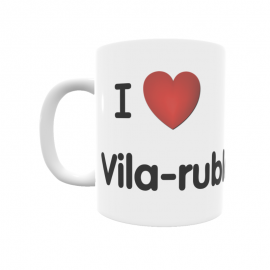 Taza - I ❤ Vila-rubla