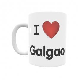 Taza - I ❤ Galgao