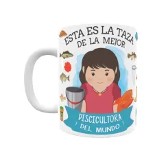 Taza personalizada con tu dedicatoria para LA mejor PINTORA