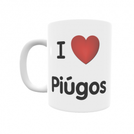 Taza - I ❤ Piúgos