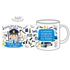 Taza Policía Local (Él)