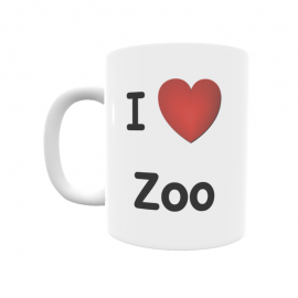 Taza - I ❤ Zoo