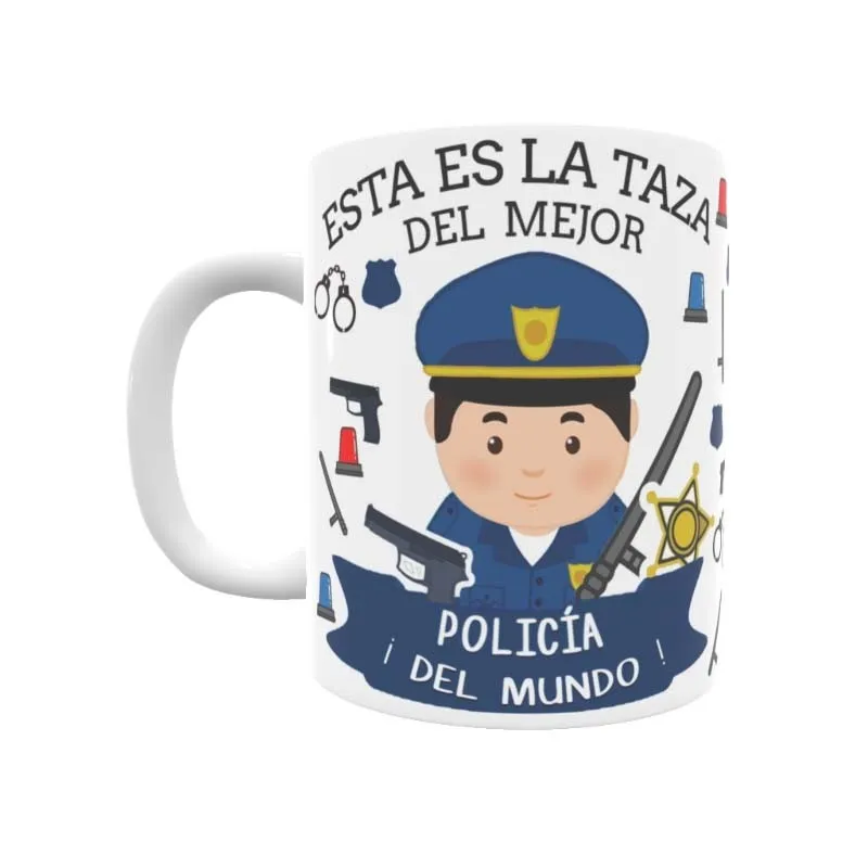 Taza Policía Nacional (Él)