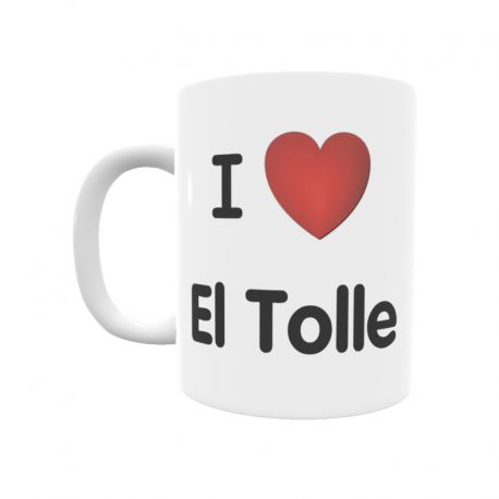 Taza - I ❤ El Tolle