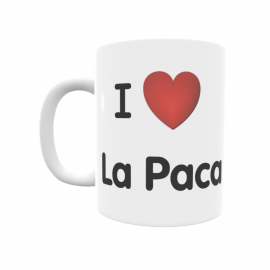 Taza - I ❤ La Paca
