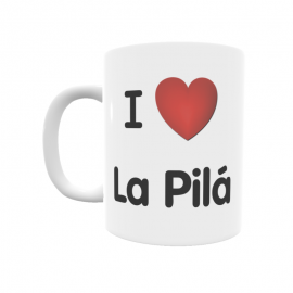 Taza - I ❤ La Pilá