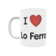 Taza - I ❤ Lo Ferro