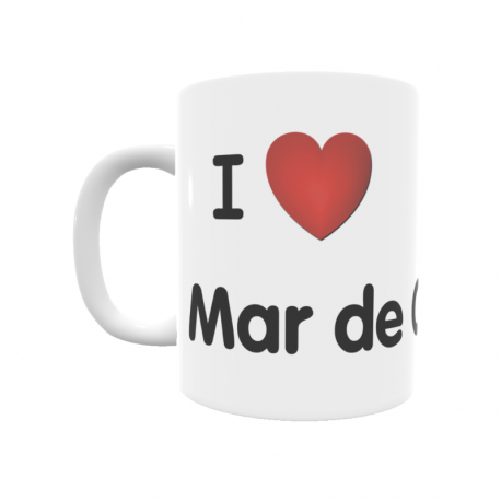 Taza - I ❤ Mar de Cristal