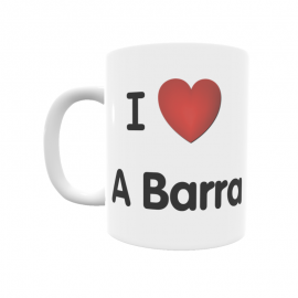 Taza - I ❤ A Barra