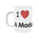 Taza - I ❤ A Madanela