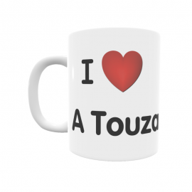 Taza - I ❤ A Touza