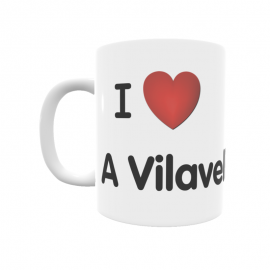 Taza - I ❤ A Vilavella