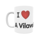 Taza - I ❤ A Vilavella