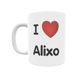 Taza - I ❤ Alixo