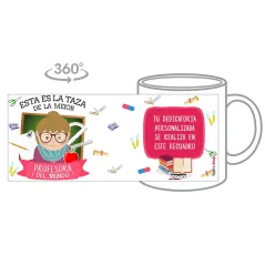 Taza Profesora