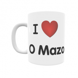 Taza - I ❤ O Mazo