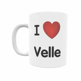 Taza - I ❤ Velle