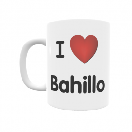 Taza - I ❤ Bahillo