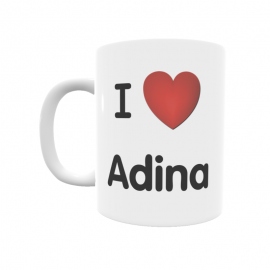 Taza - I ❤ Adina