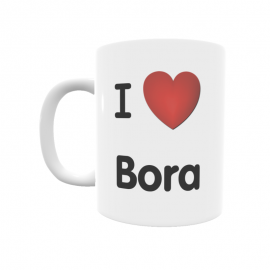 Taza - I ❤ Bora