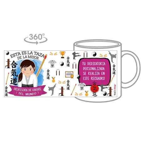 Taza Profesora de Karate