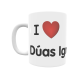 Taza - I ❤ Dúas Igrexas