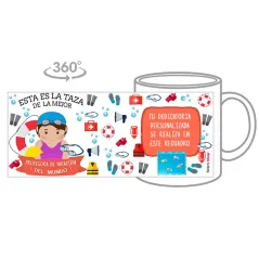 Taza Profesora de Natación