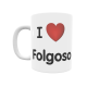 Taza - I ❤ Folgoso