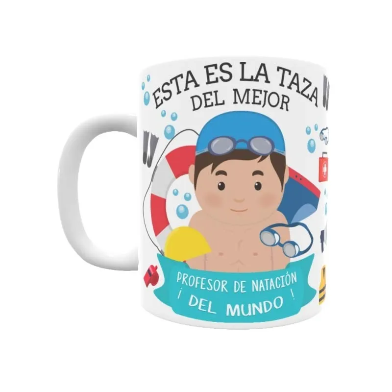 Taza Profesor de Natación