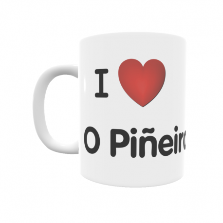 Taza - I ❤ O Piñeiro