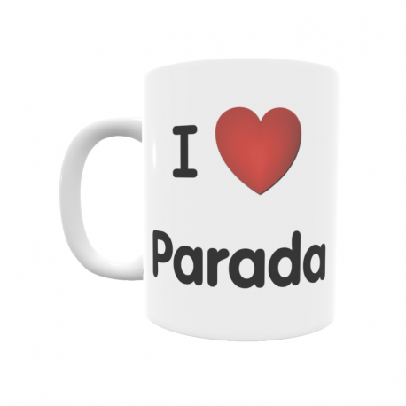 Taza - I ❤ Parada