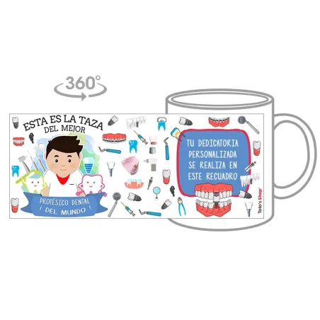 Taza Protesico Dental (Él)