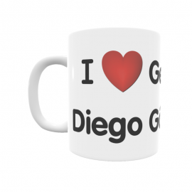 Taza - I ❤ Gejo de Diego Gómez