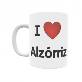 Taza - I ❤ Alzórriz