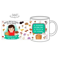 Taza Recolectora de Setas