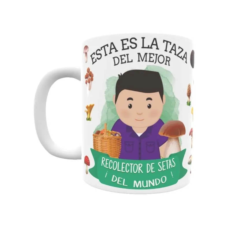 Taza Recolector de Setas