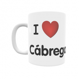 Taza - I ❤ Cábrega