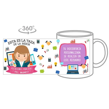 Taza Relaciones Públicas (Ella)