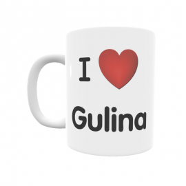 Taza - I ❤ Gulina