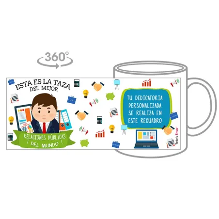 Taza Relaciones Públicas (Él)