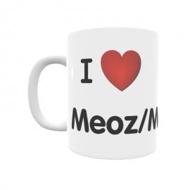 Taza - I ❤ Meoz/Meotz