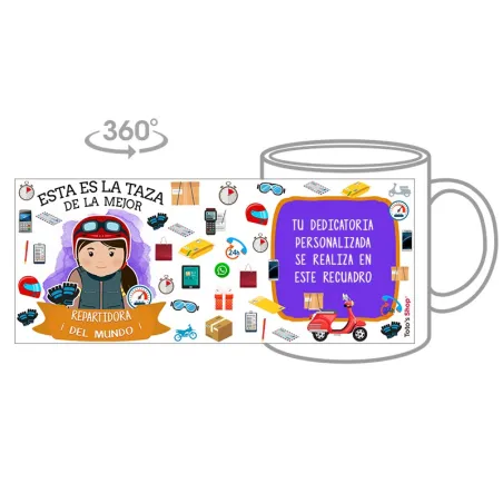 Taza Repartidor