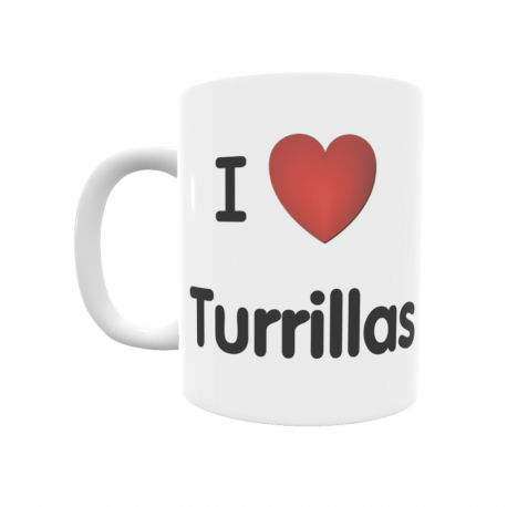 Taza - I ❤ Turrillas