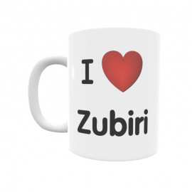Taza - I ❤ Zubiri