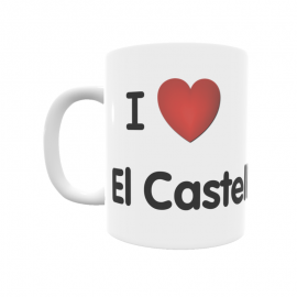 Taza - I ❤ El Castell