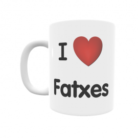 Taza - I ❤ Fatxes