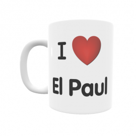Taza - I ❤ El Paul