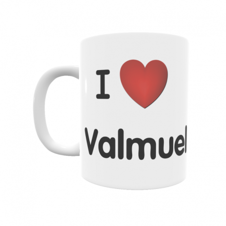 Taza - I ❤ Valmuel