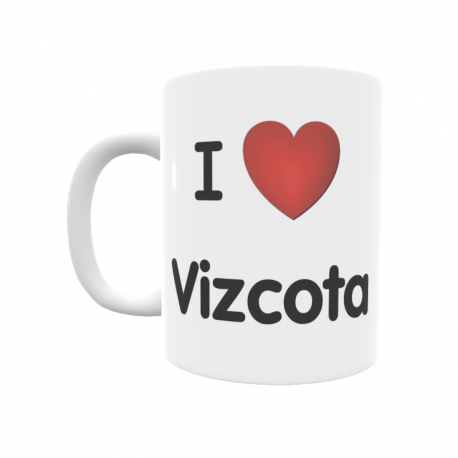 Taza - I ❤ Vizcota