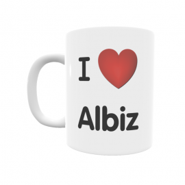 Taza - I ❤ Albiz